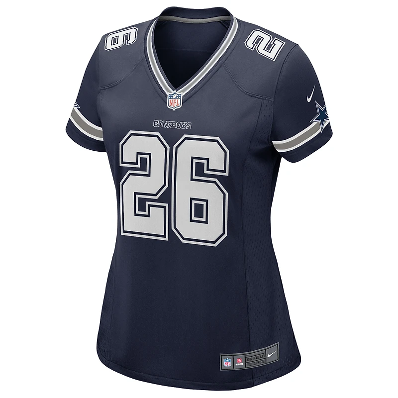 Maillot de match Nike DaRon Bland pour femmes, bleu marine, Dallas Cowboys