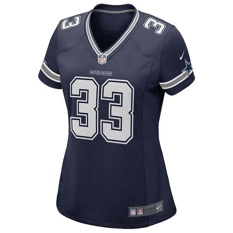 Maillot de match Nike Javonte Williams blanc des Dallas Cowboys pour femmes