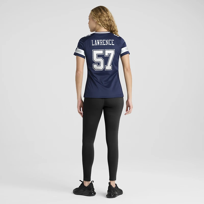 Women's Nike Malachi Lawrence Navy Dallas Cowboys Game Jersey