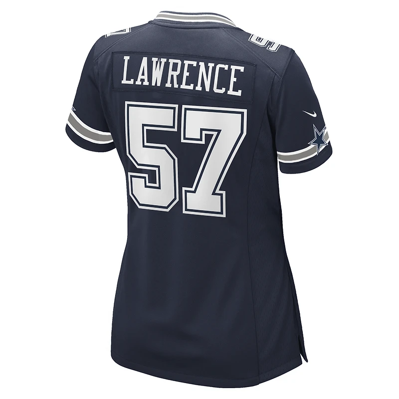 Women's Nike Malachi Lawrence Navy Dallas Cowboys Game Jersey