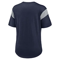 Women's Nike Navy Dallas Cowboys Primary Logo Slub - Fashion Top