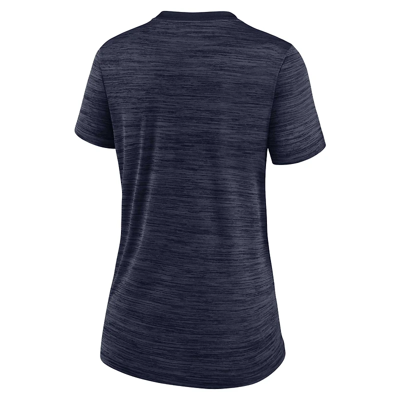 Women's Nike  Navy Dallas Cowboys Sideline Performance T-Shirt