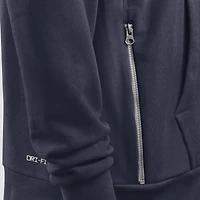 Women's Nike Navy Dallas Cowboys Sideline Standard Issue Initial Home Dri-FIT Hoodie