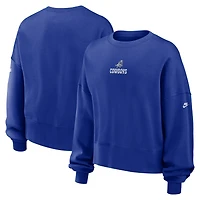 Sweat-shirt surdimensionné Nike Royal Dallas Cowboys pour femme