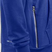 Women's Nike Royal Dallas Cowboys Throwback Sideline Standard Issue Dri-FIT Hoodie