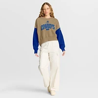 Sweat-shirt surdimensionné Nike Tan Dallas Cowboys pour femme