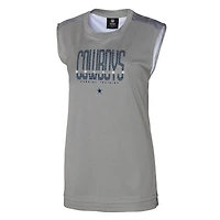 Débardeur gris Outerstuff pour femme, modèle Dallas Cowboys