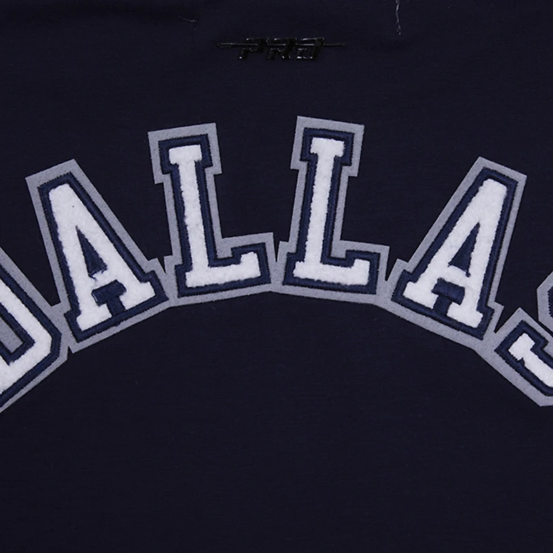 T-shirt court boxy Pro Standard pour femmes, bleu marine, Dallas Cowboys