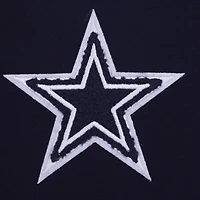 Women's Pro Standard Navy Dallas Cowboys Boxy Cropped T-Shirt