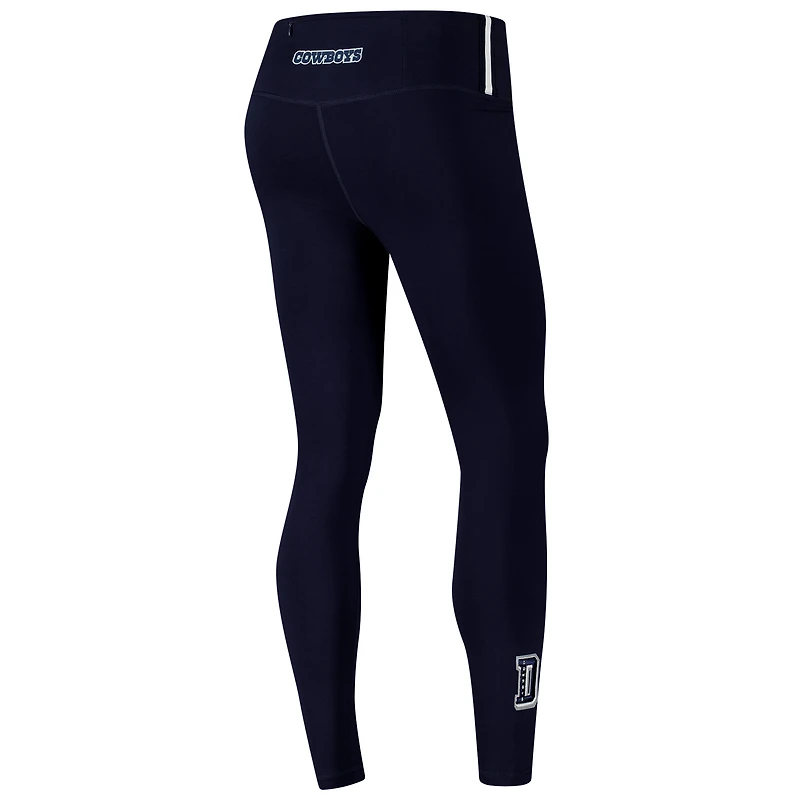 Legging tri-blend bleu marine Pro Standard Dallas Cowboys pour femme