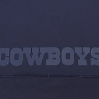 Sweat à capuche court imprimé de bijoux Dallas Cowboys Pro Standard pour femme, bleu marine