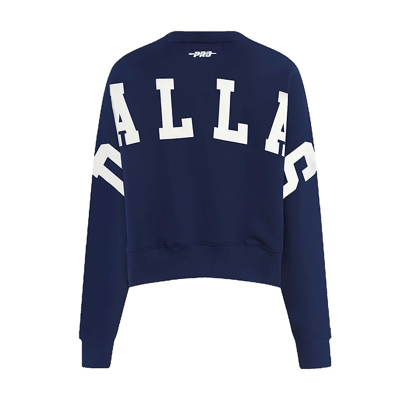 Sweat-shirt à enfiler Wingspan pour femme Pro Standard bleu marine des Cowboys de Dallas