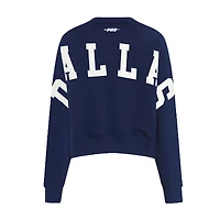 Sweat-shirt à enfiler Wingspan pour femme Pro Standard bleu marine des Cowboys de Dallas
