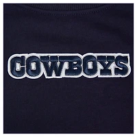 Women's Pro Standard  Navy Dallas Cowboys Wingspan Pullover Sweatshirt