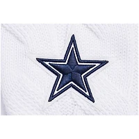 Pull à col en V Pro Standard pour femmes, blanc, Dallas Cowboys Prep