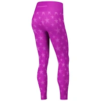 Women's Purple Dallas Cowboys Seamless Bra & Legging Knit Set