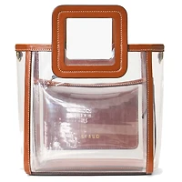 Mini sac Shirley transparent STAUD Dallas Cowboys pour femme