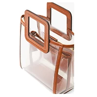 Mini sac Shirley transparent STAUD Dallas Cowboys pour femme