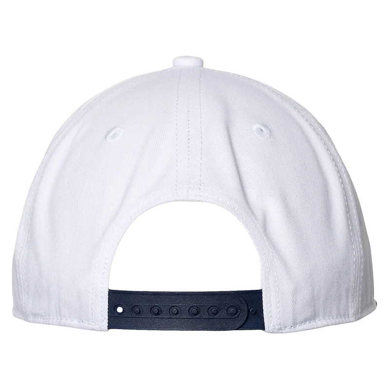 Women's The Wild Collective White/Navy Dallas Cowboys Two-Tone Snapback Hat