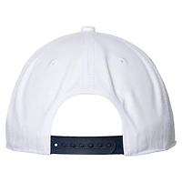 Women's The Wild Collective White/Navy Dallas Cowboys Two-Tone Snapback Hat