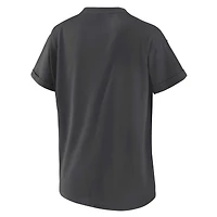 Women's WEAR by Erin Andrews Charcoal Dallas Cowboys Boyfriend T-Shirt