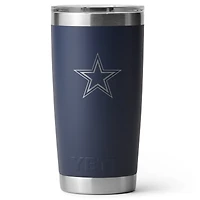 Gobelet Rambler YETI Dallas Cowboys Primary 590 ml avec couvercle Magslider
