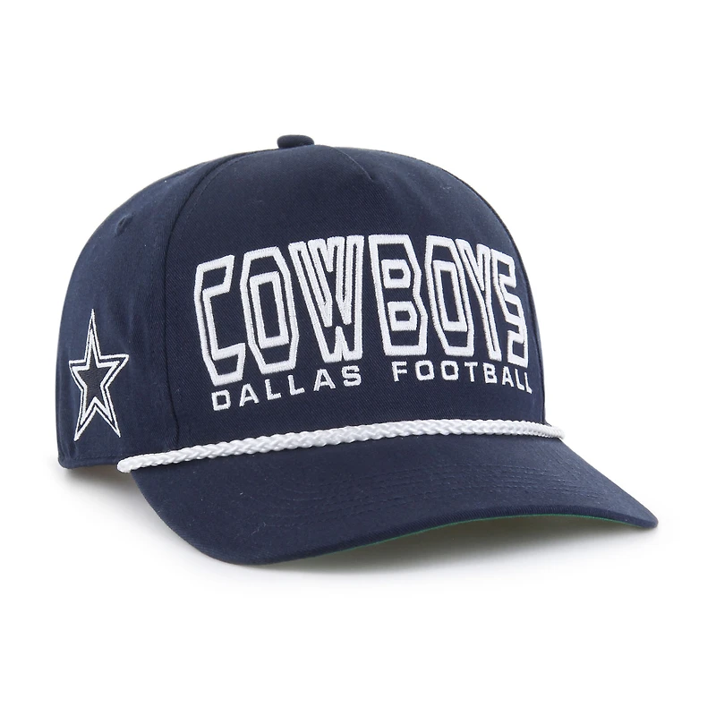 Youth '47 Navy Dallas Cowboys Byline Hitch Adjustable Hat