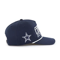 Casquette ajustable Byline Hitch bleu marine pour jeunes Cowboys de Dallas '47