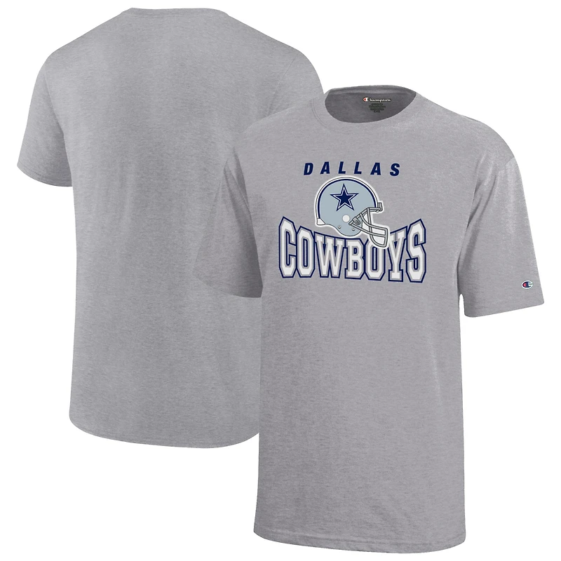 Youth Champion  Gray Dallas Cowboys Graphic T-Shirt