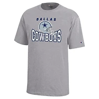 Youth Champion  Gray Dallas Cowboys Graphic T-Shirt