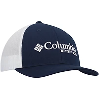 Casquette Snapback en maille PFG pour jeunes Columbia Navy Dallas Cowboys