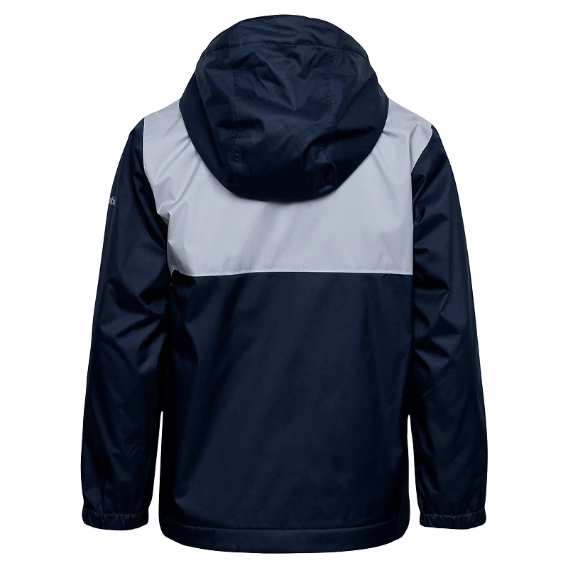 Veste à capuche entièrement zippée Omni-Tech™ avec doublure Rainy Fields bleu marine Dallas Cowboys de Columbia pour jeunes