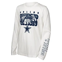 Ensemble combiné de t-shirts the Mix des Cowboys Dallas pour jeunes