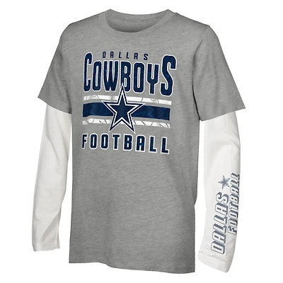 Ensemble combiné de t-shirts the Mix des Cowboys Dallas pour jeunes