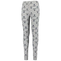 Ensemble de nuit gris chiné avec t-shirt à manches longues et pantalon Dallas Cowboys pour jeune