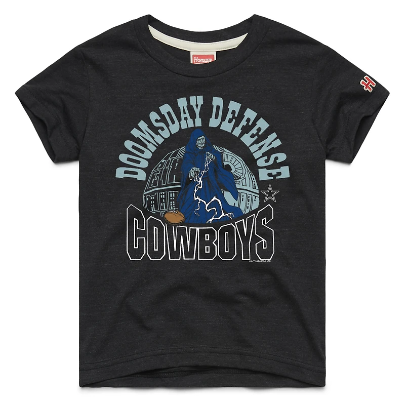 T-shirt noir hommage aux jeunes Dallas Cowboys Star Wars x NFL Tri-Blend
