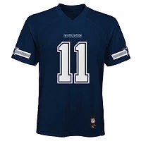 Maillot de joueur réplique des Cowboys Dallas la marine Micah Parsons pour jeunes