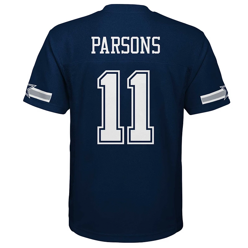 Maillot de joueur réplique des Cowboys Dallas la marine Micah Parsons pour jeunes