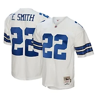 Maillot de joueur retraité Mitchell & Ness Emmitt Smith Navy Dallas Cowboys pour jeunes