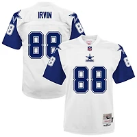 Maillot Mitchell & Ness Michael Irvin blanc pour jeunes Dallas Cowboys 1994 Alternate Legacy