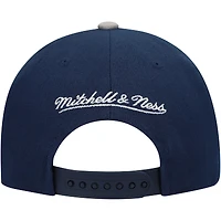 Youth Mitchell & Ness Navy/Silver Dallas Cowboys Two-Tone Snapback Hat