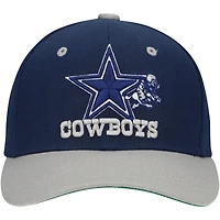 Casquette ajustable All In 2.0 bleu marine pour jeunes Mitchell & Ness des Cowboys de Dallas