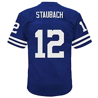 Maillot jeunesse Mitchell & Ness Roger Staubach Royal Dallas Cowboys Retired Player Legacy