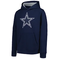 Chandail à capuchon pour jeune Dallas Cowboys Prime bleu marine enfiler