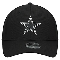 Youth New Era Black Dallas Cowboys B-Dub 9FORTY Adjustable Hat