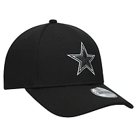 Youth New Era Black Dallas Cowboys B-Dub 9FORTY Adjustable Hat