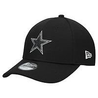 Youth New Era Black Dallas Cowboys B-Dub 9FORTY Adjustable Hat