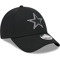 Youth New Era Black Dallas Cowboys  Main B-Dub 9FORTY Adjustable Hat