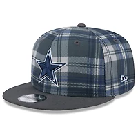 Youth New Era Navy Dallas Cowboys 2024 Sideline Statement 9FIFTY Snapback Hat