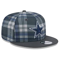 Youth New Era Navy Dallas Cowboys 2024 Sideline Statement 9FIFTY Snapback Hat